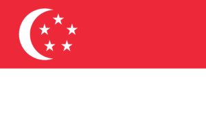 image of singapore country flag