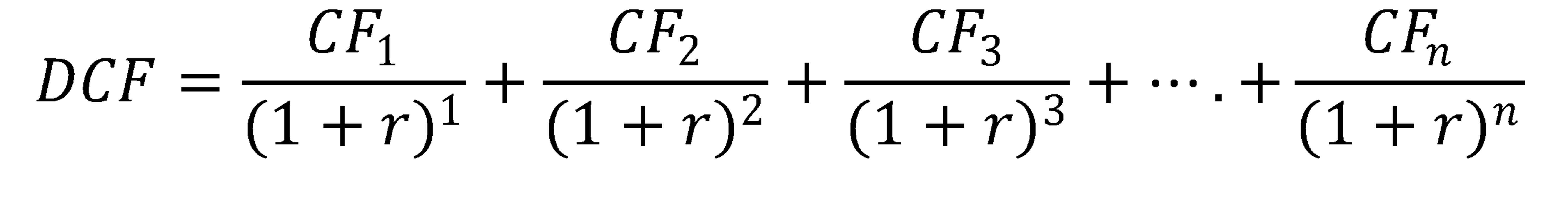 dcf calculation