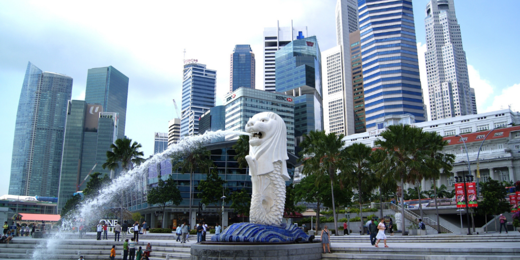 Image: Singapore 東南アジアのビジネス街