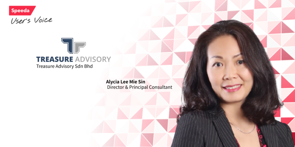 Image of Treasure Advisory Speeda Testimonial banner