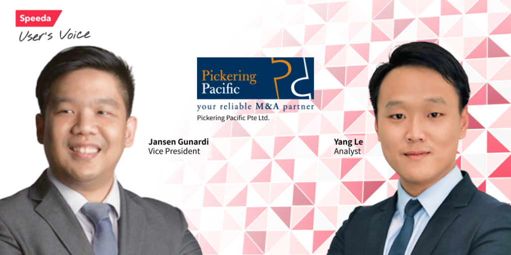 Testimonial Interview article banner with Vice President Jansen Gunardi and Analyst Yang Le from Pickering Pacific Pte Ltd.