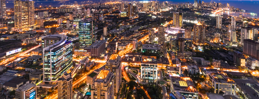 Image of View of Mumbai City, India