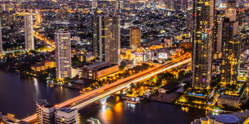 Image of big city in ASEAN