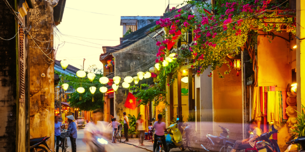 image of city in Vietnam